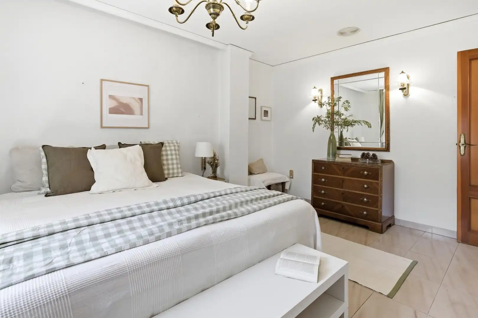 Schlafzimmer von Haus oder Chalet zum Verkauf in Benirredrà mit Klimaanlage, Terrasse und Abstellraum