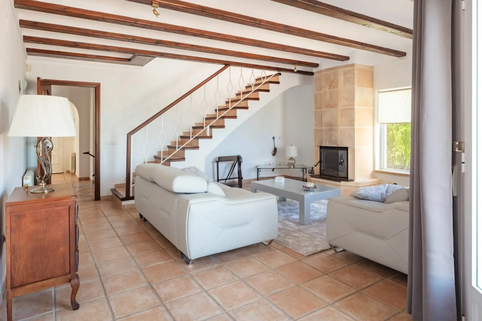 Living room of Houses for sale in Jávea / Xàbia  with Air Conditioner, Private garden and Terrace