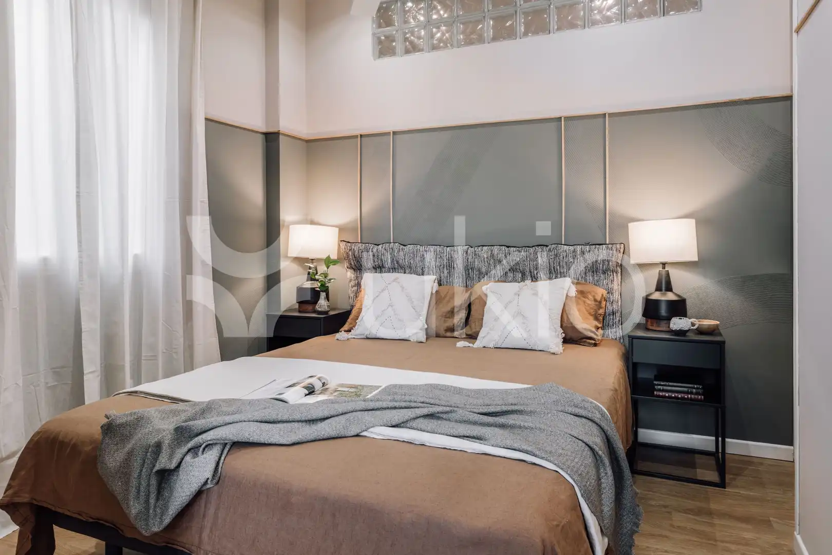 Bedroom of Apartments for rent in Madrid  with Air Conditioner, Heating and Furnished