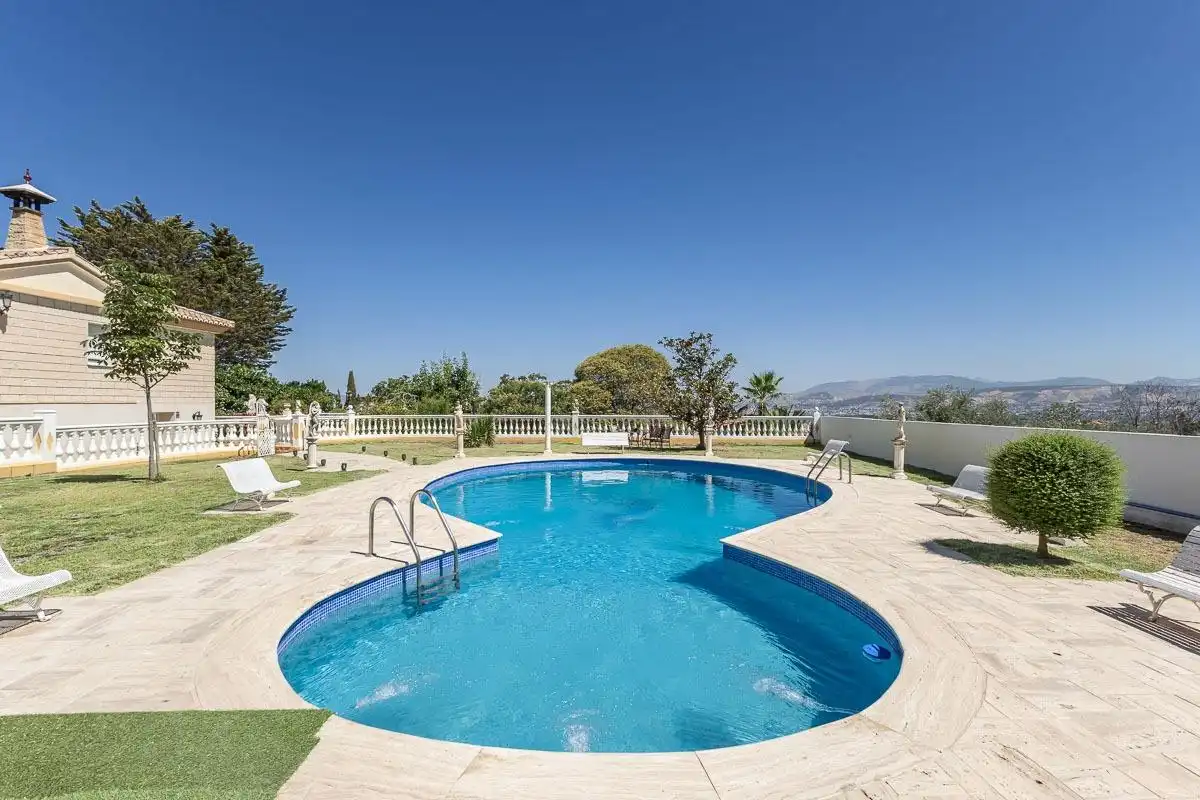 Swimming pool of Houses for sale in Ogíjares  with Air Conditioner, Heating and Private garden