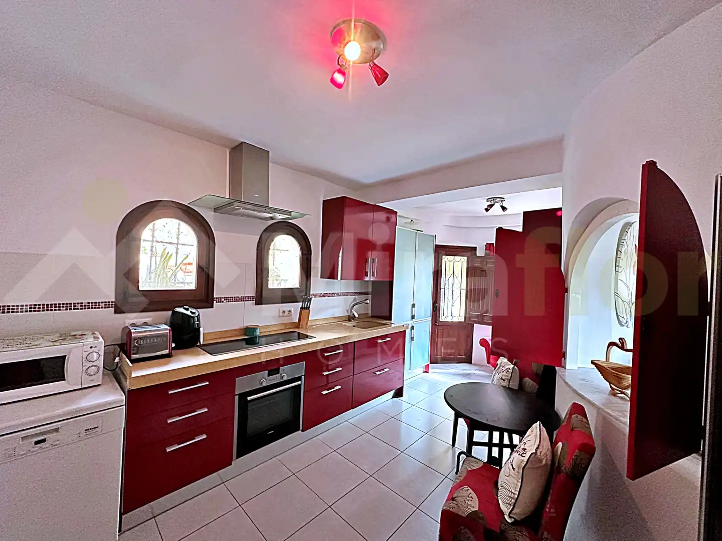 Cocina de Casa o chalet en venta en Benissa con Aire acondicionado, Jardín privado y Terraza