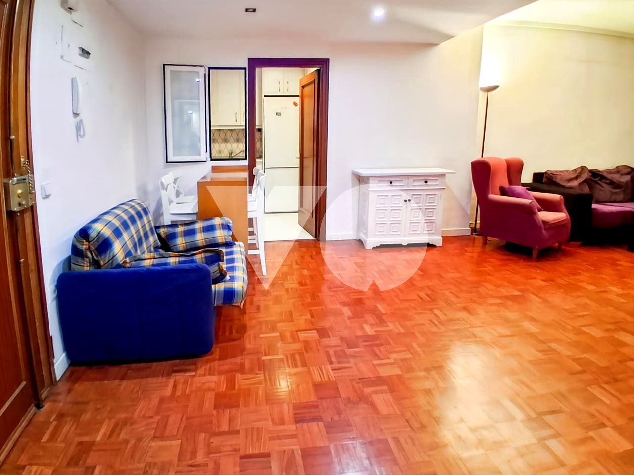 Living room of Planta baja for sale in  Madrid Capital  with Heating and Parquet flooring