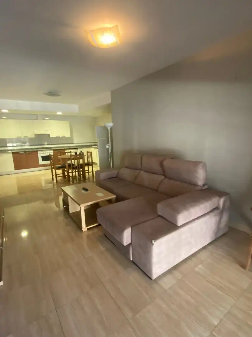 Wohnzimmer von Wohnung zur Miete in Burriana / Borriana mit Möbliert und Gemeinschaftspool