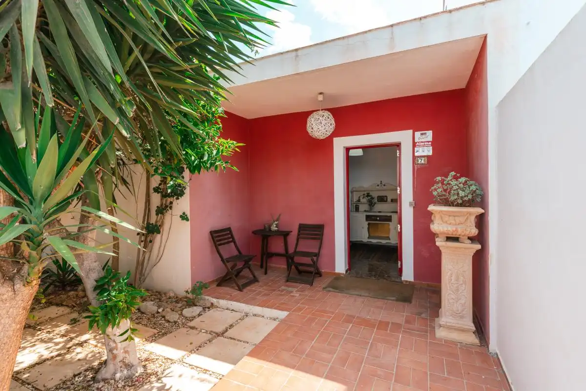 Terrassa de Casa o xalet en venda en Santa Eulària des Riu amb Calefacció, Jardí privat i Terrassa