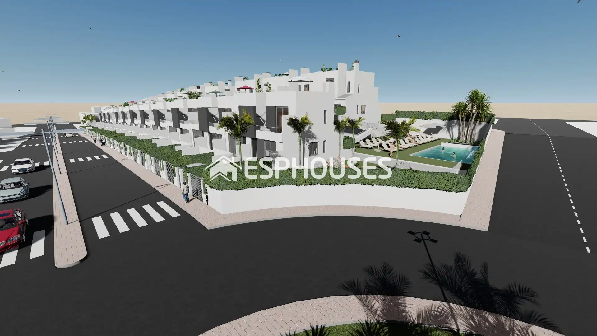 Casa bifamiliare con terrazza in vendita a Cox, imagen 22