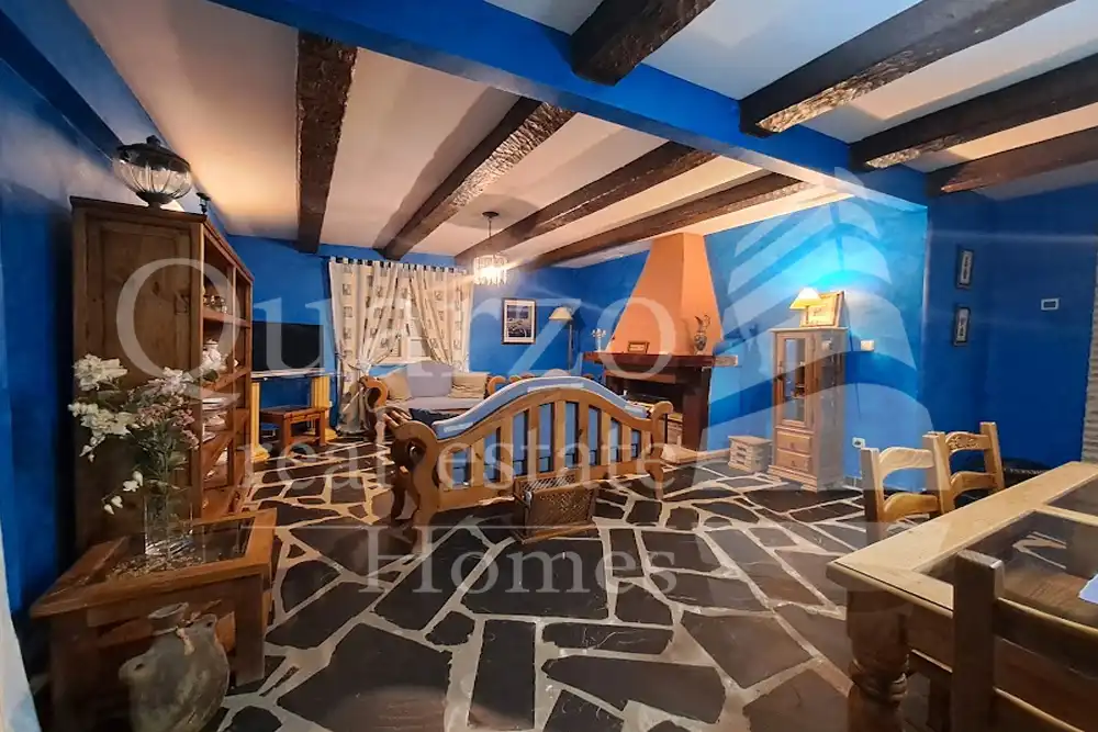 Bedroom of Houses for sale in Herrera de Alcántara  with Air Conditioner and Furnished