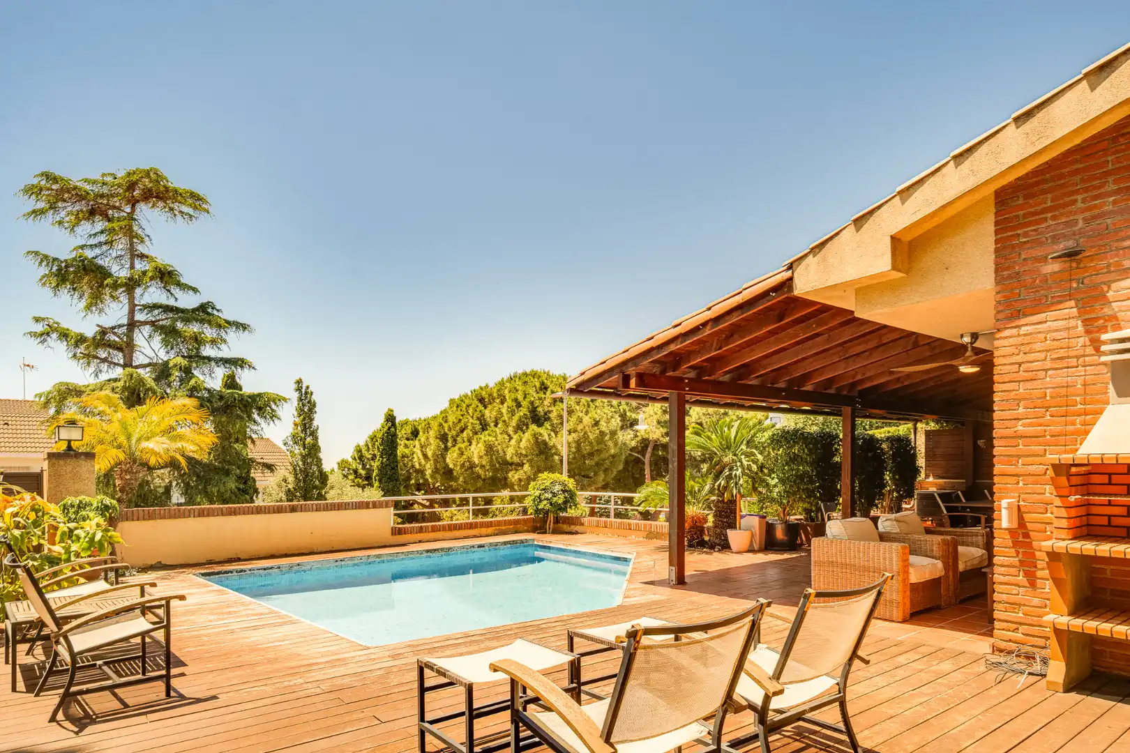 Terraza de Casa adosada en venta en Teià con Aire acondicionado, Calefacción y Jardín privado