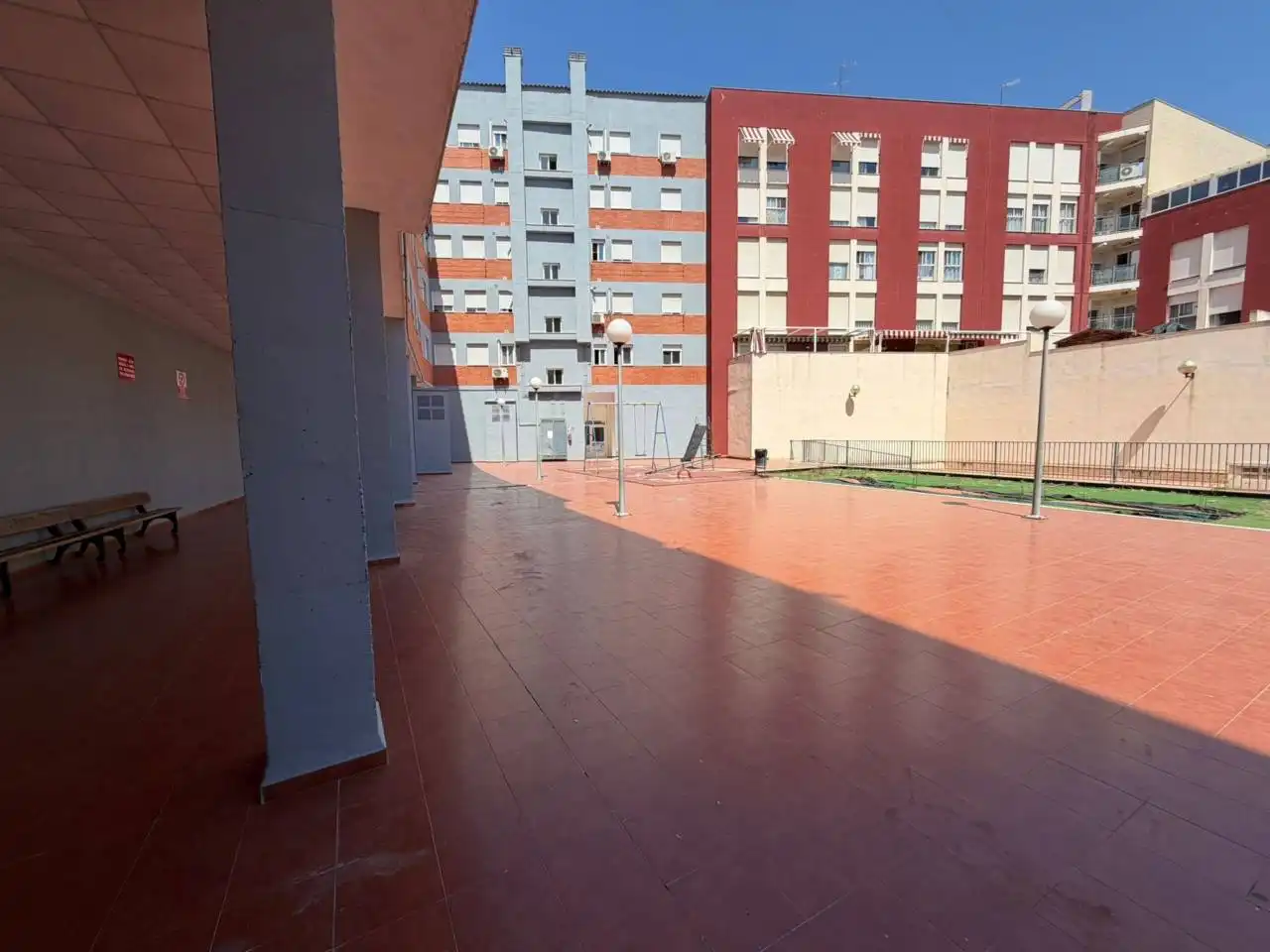Parking of Flat for sale in Castellón de la Plana / Castelló de la Plana  with Heating, Storage room and Furnished