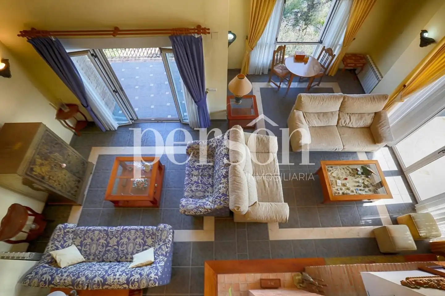 Sala de estar de Casa o chalet en venta en Alzira con Jardín privado, Terraza y Piscina