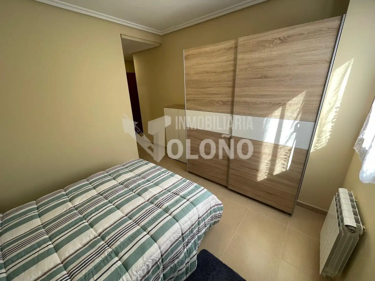 Bedroom of Flat for sale in Zarratón  with Heating, Furnished and Oven
