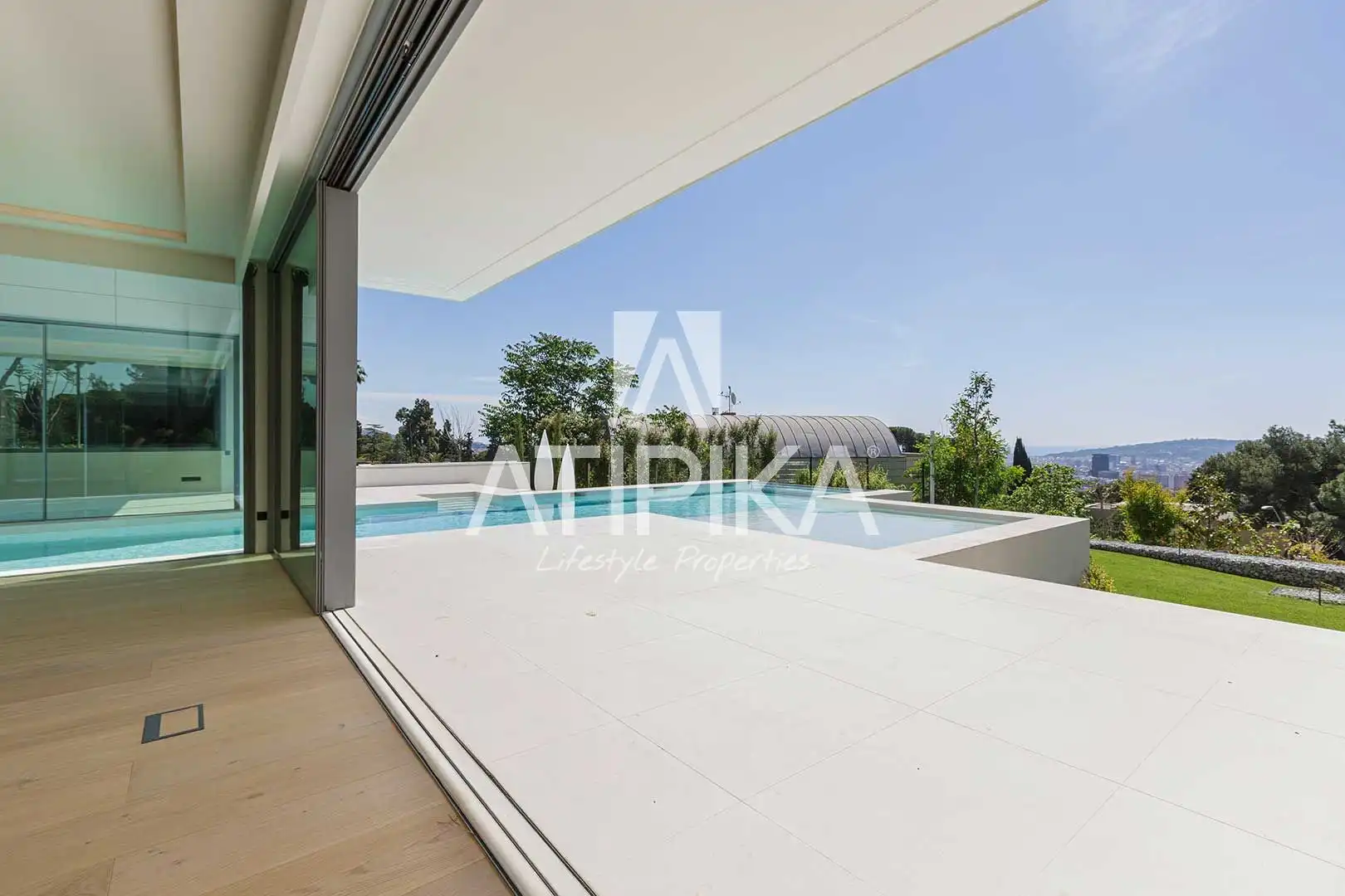 Vista exterior de Casa o chalet en venta en Barcelona con Aire acondicionado, Calefacción y Terraza