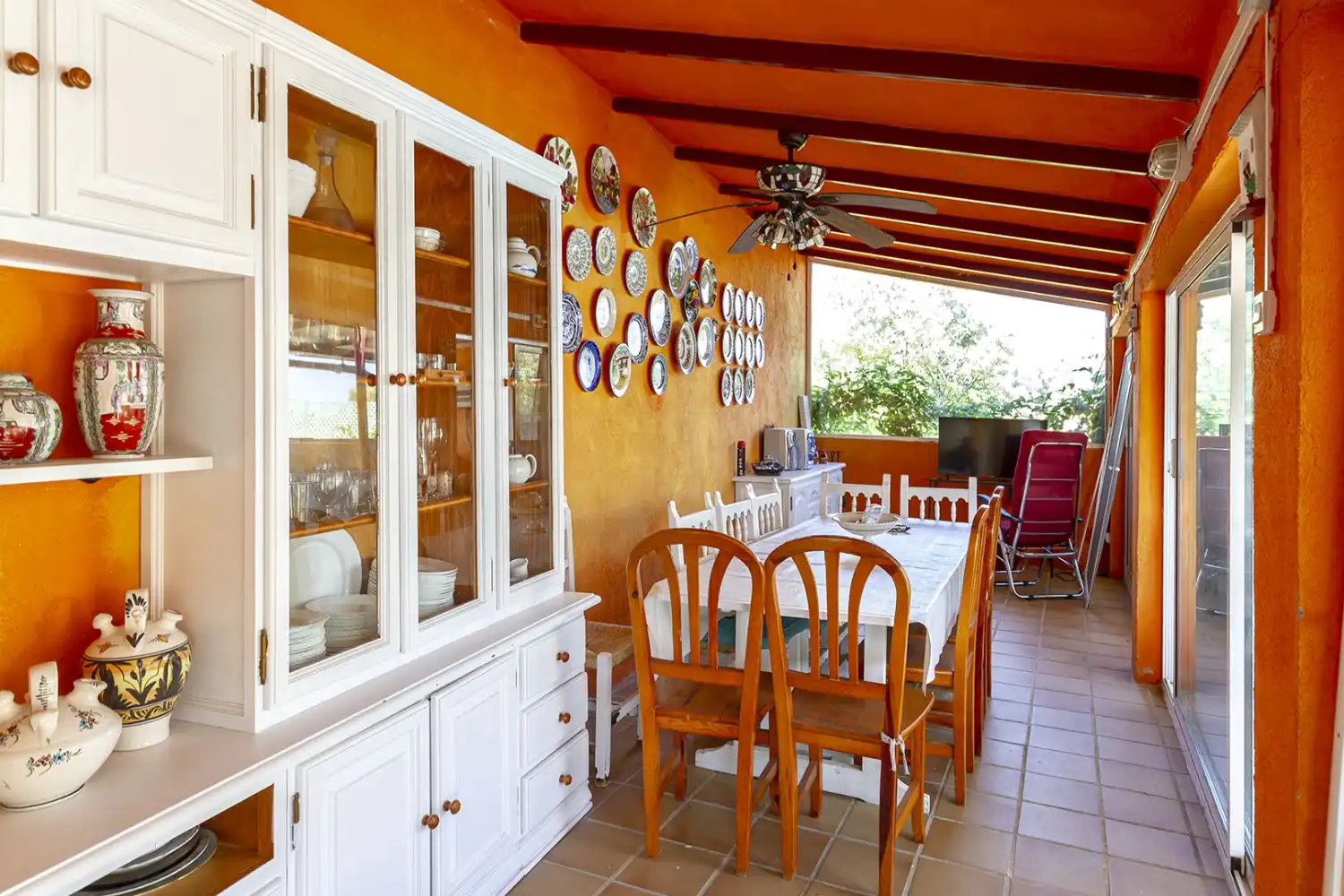 Terrace of Houses for sale in Sant Martí Sarroca  with Air Conditioner, Heating and Terrace