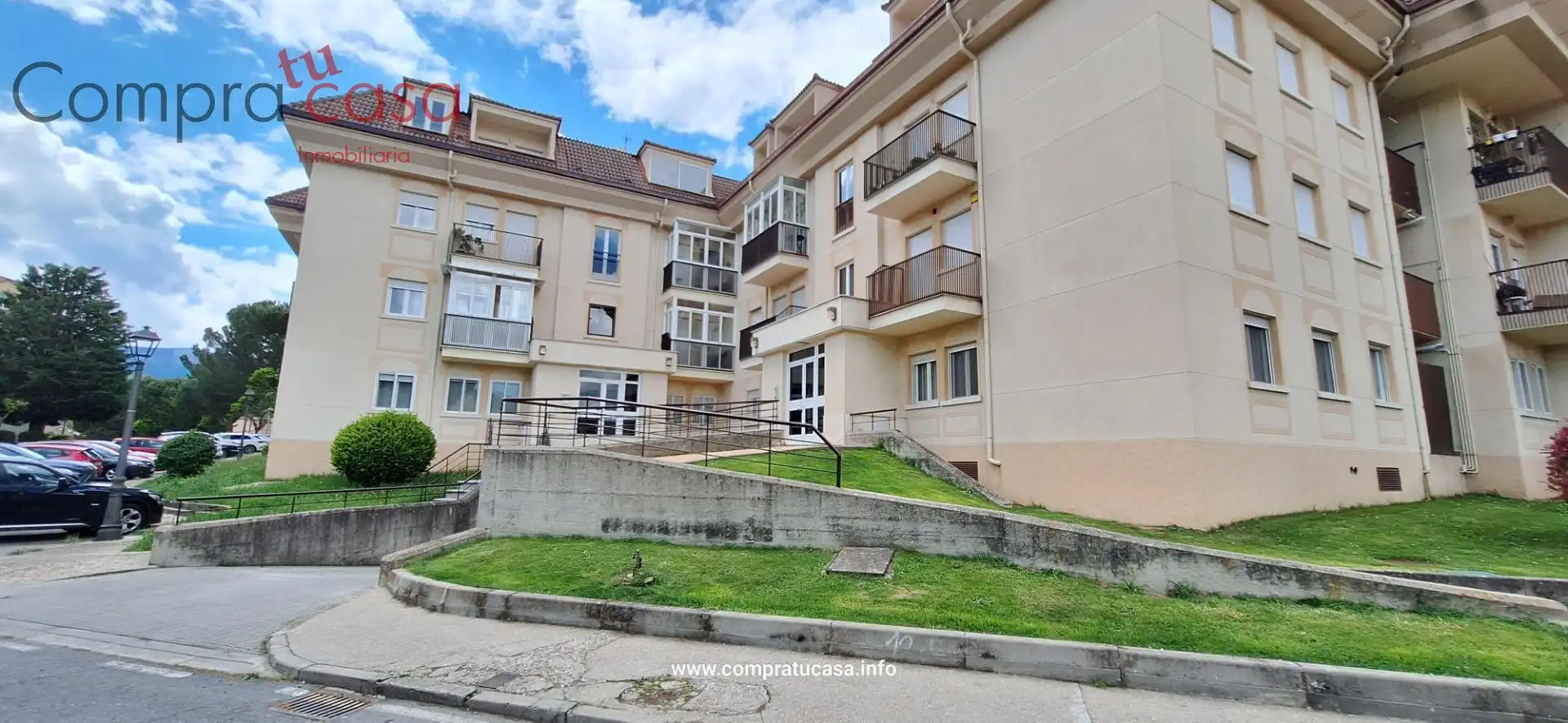 Exterior view of Flat for rent in Real Sitio de San Ildefonso  with Heating, Parquet flooring and Terrace