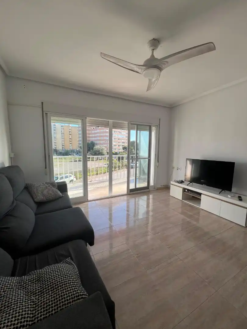 Sala d'estar de Apartament en venda en La Pobla de Farnals amb Aire condicionat, Calefacció i Terrassa