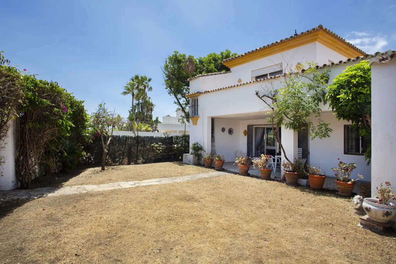 Garden of Houses for sale in Marbella  with Private garden, Terrace and Furnished