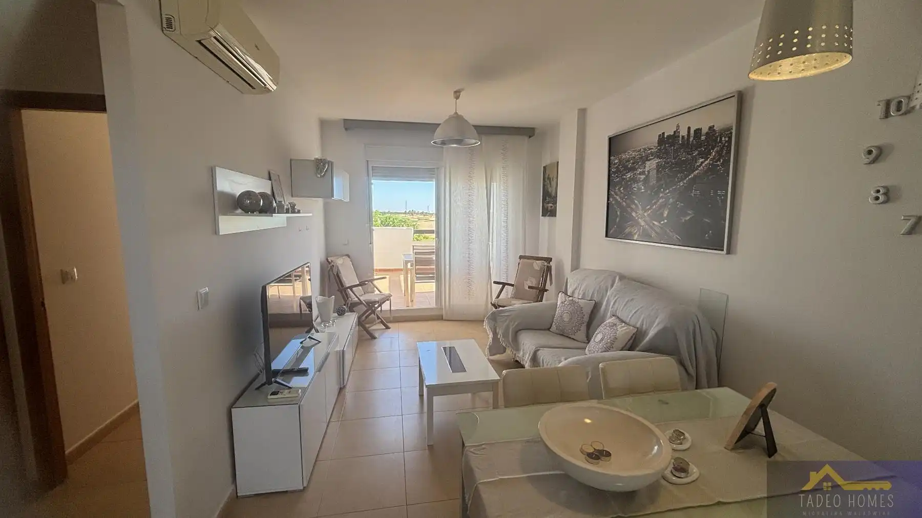 Sala de estar de Apartamento en venta en Torre-Pacheco con Aire acondicionado, Calefacción y Terraza