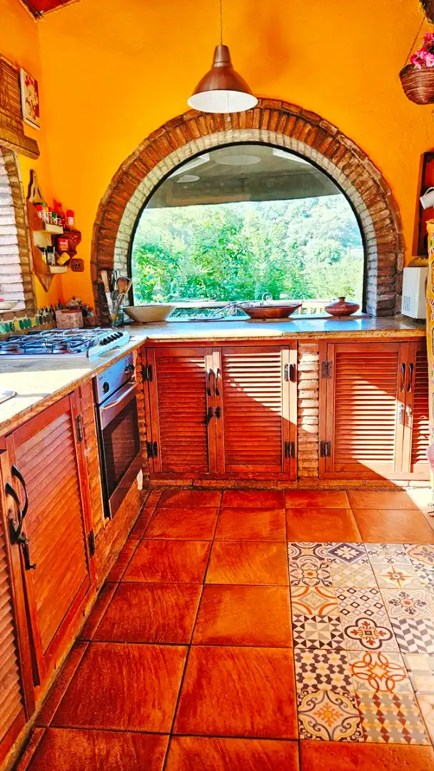 Cocina de Finca rústica en venta en Los Marines con Jardín privado, Terraza y Trastero