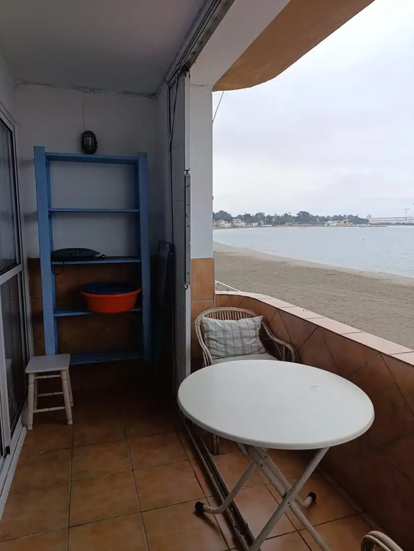 Terraza de Apartamento de alquiler en Puente Mayorga - Campamento