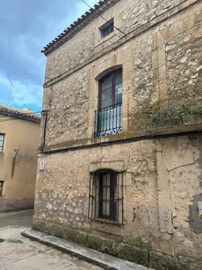 Vista exterior de Casa adosada en venda en Cilleruelo de Abajo amb Traster i Balcó
