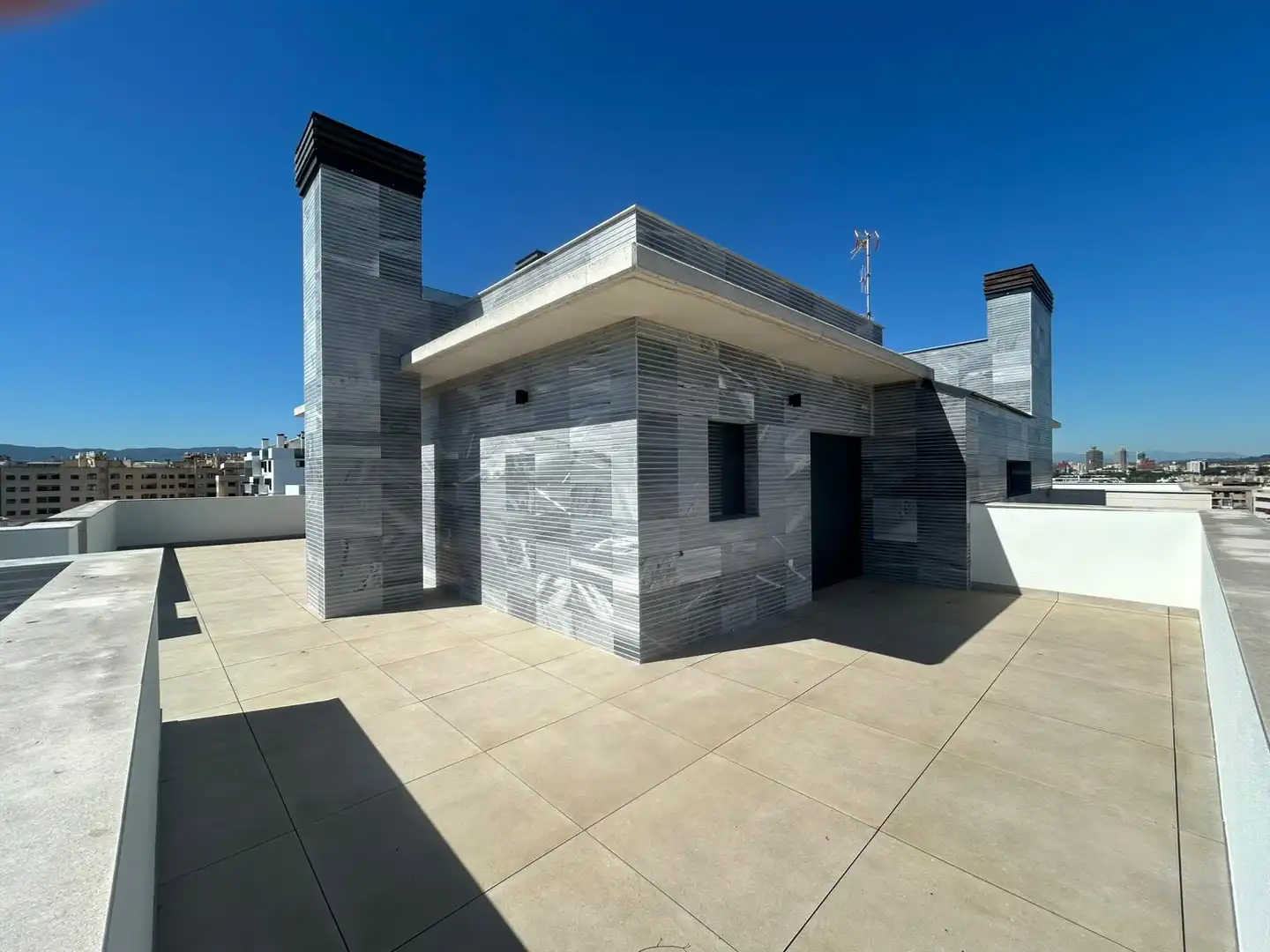 Exterior view of Attic for sale in Murcia  with Air Conditioner, Terrace and Storage room