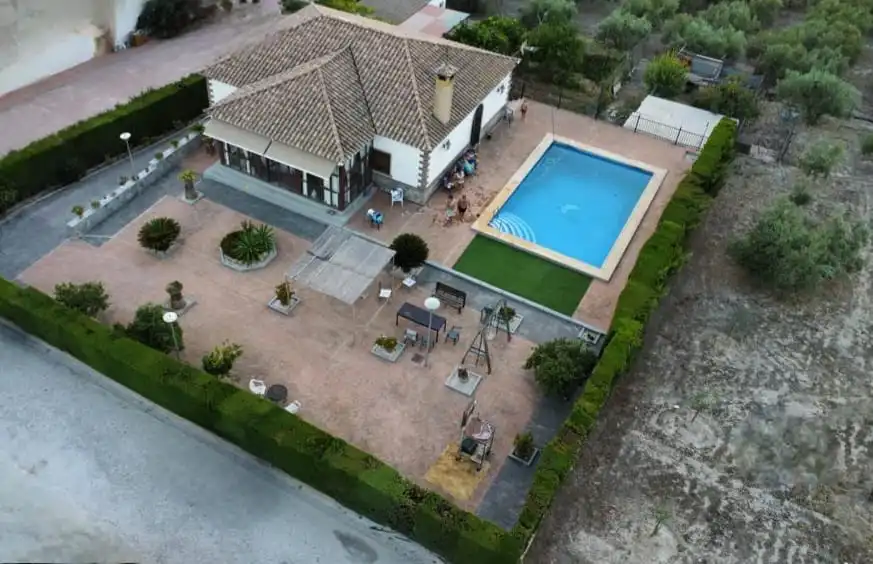 Vista exterior de Casa o chalet en venta en La Rambla con Aire acondicionado, Jardín privado y Terraza