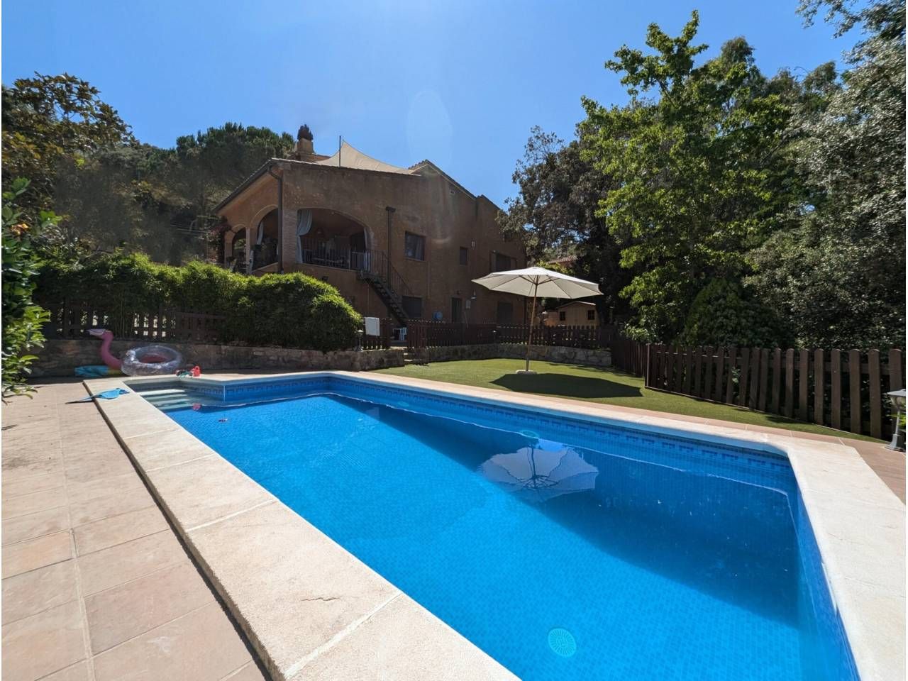 Piscina de Casa o xalet en venda en Calonge i Sant Antoni amb Calefacció, Jardí privat i Terrassa