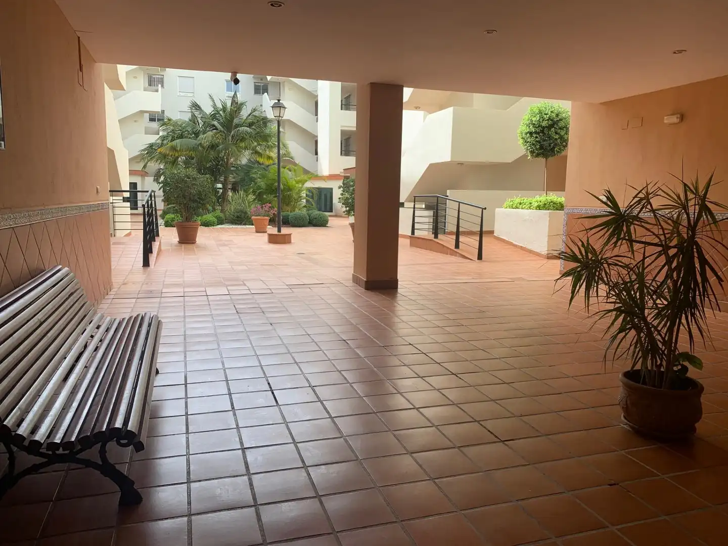 Terraza de Apartamento de alquiler en Marbella con Aire acondicionado, Terraza y Trastero
