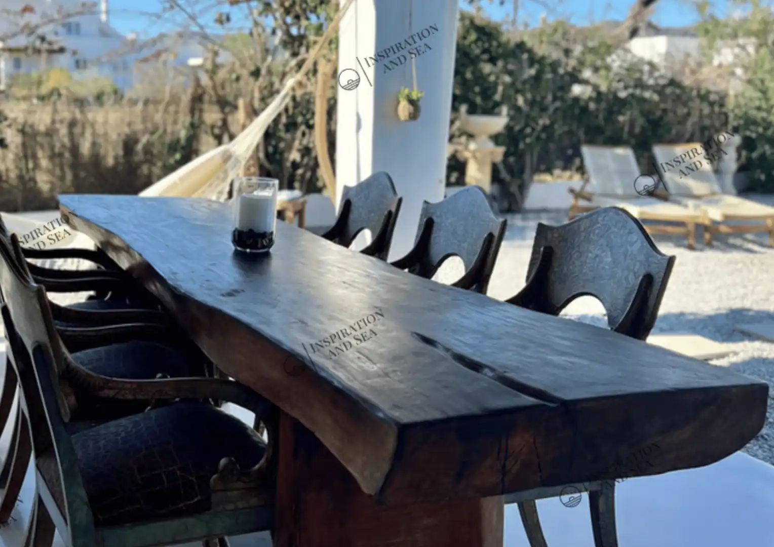 Terrassa de Finca rústica en venda en Sant Josep de sa Talaia amb Aire condicionat, Jardí privat i Terrassa