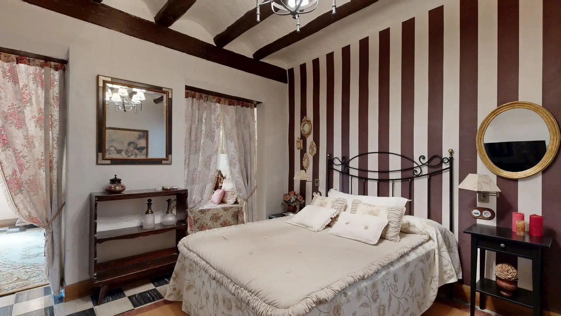 Habitación de Casa o chalet en venta en Magallón con Jardín privado, Terraza y Amueblado