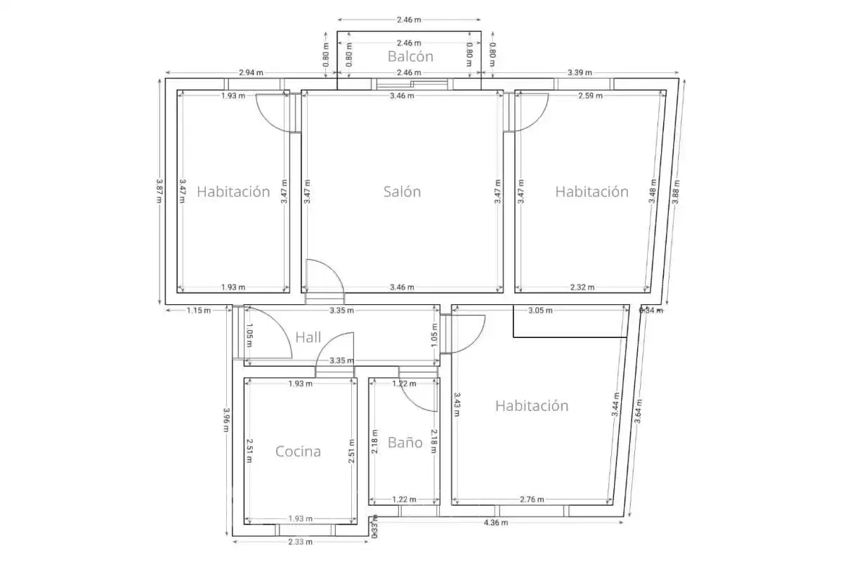 Piso en venta en Madrid con Calefacción, Terraza y Balcón