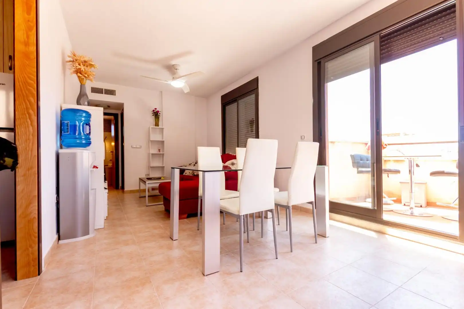Comedor de Ático en venta en Águilas con Terraza, Amueblado y Piscina comunitaria