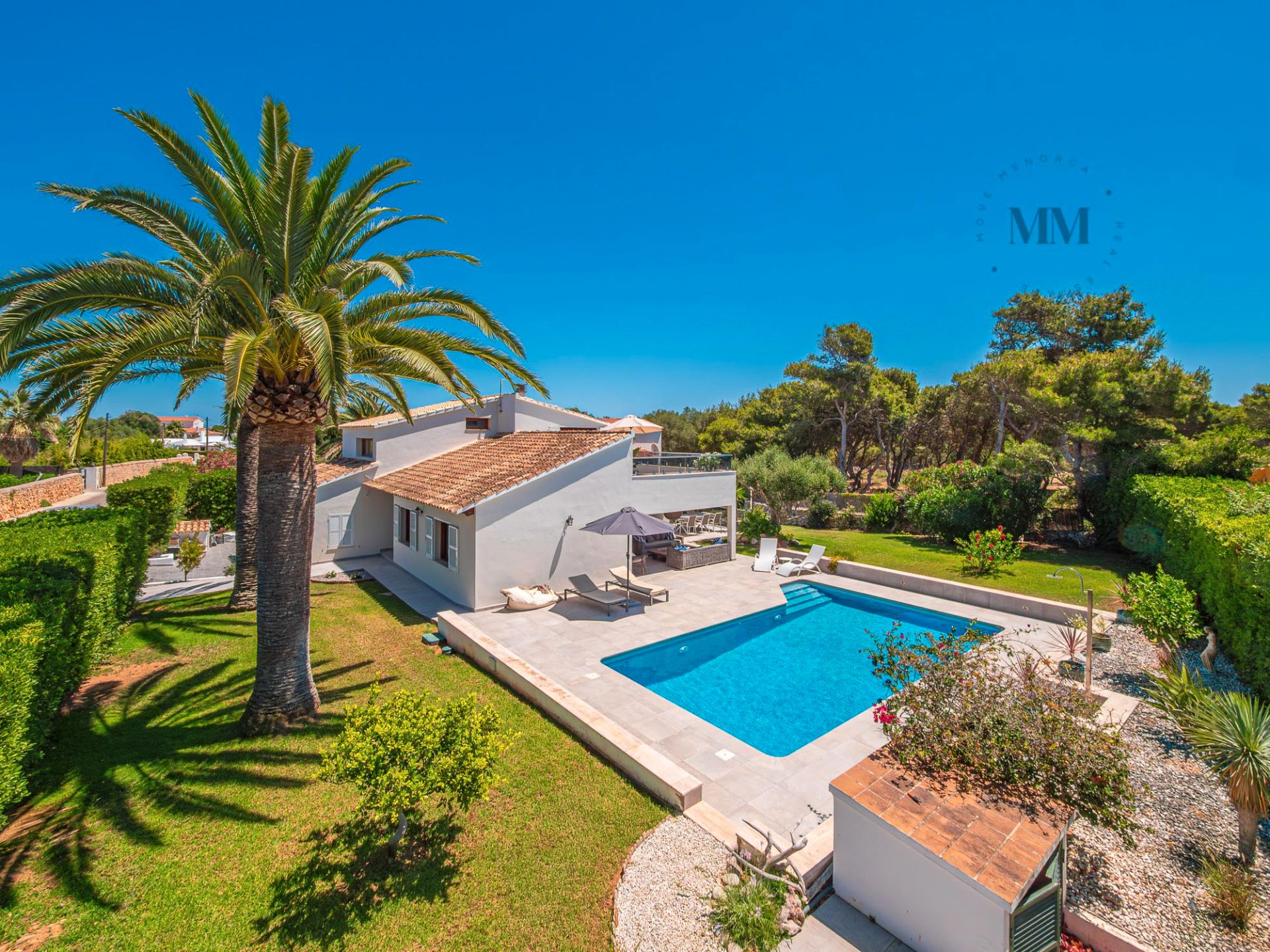 Jardí de Casa o xalet en venda en Es Castell amb Aire condicionat, Jardí privat i Terrassa