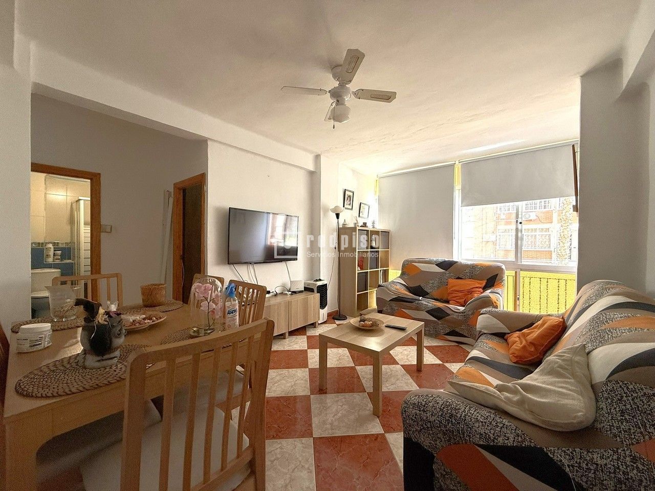 Living room of Flat for sale in Málaga Capital  with Heating