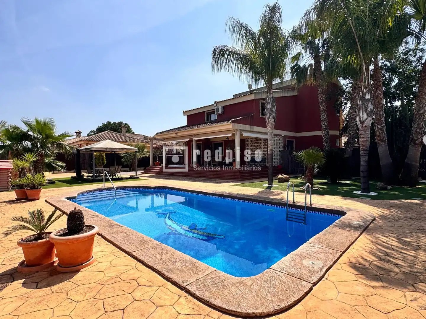Jardín de Casa o chalet en venta en  Murcia Capital con Aire acondicionado, Calefacción y Piscina