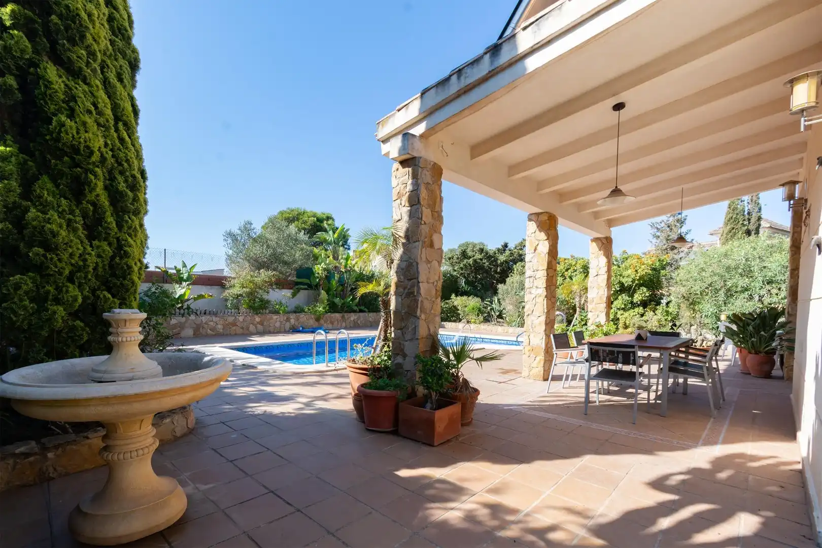 Terraza de Casa o chalet en venta en Cartagena con Aire acondicionado, Jardín privado y Terraza