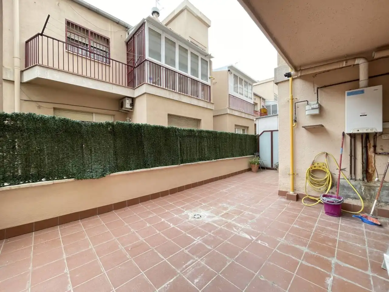Terrace of Flat for rent in Barcelona  with Heating, Parquet flooring and Terrace