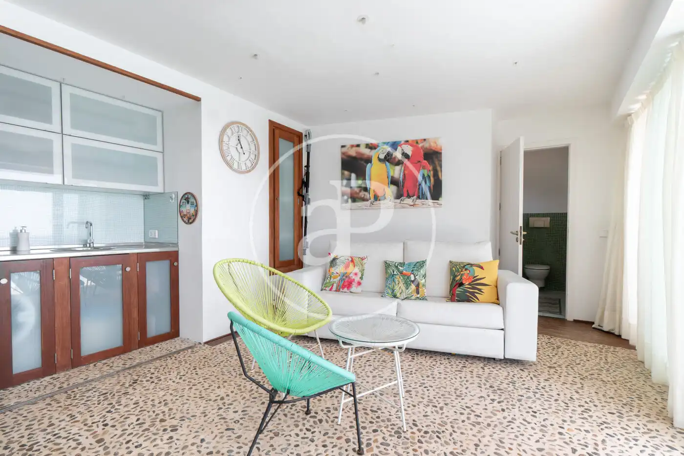 Sala de estar de Casa o chalet de alquiler en Capdepera con Aire acondicionado, Terraza y Piscina