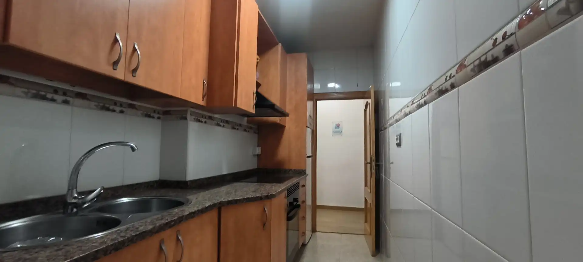 Kitchen of Flat for sale in Almería  with Air Conditioner, Furnished and Oven