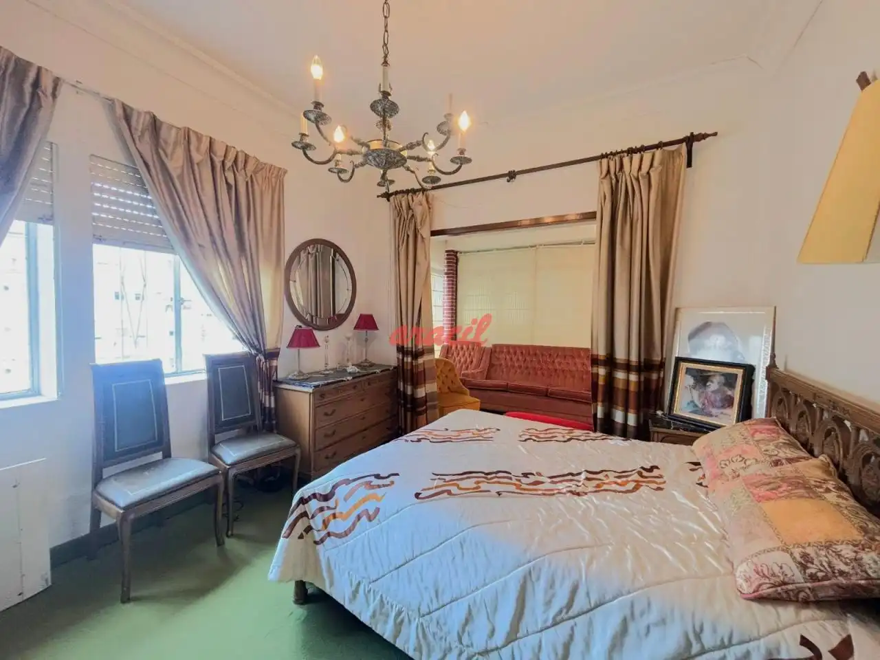 Bedroom of Houses for sale in Ourense Capital   with Heating, Private garden and Terrace