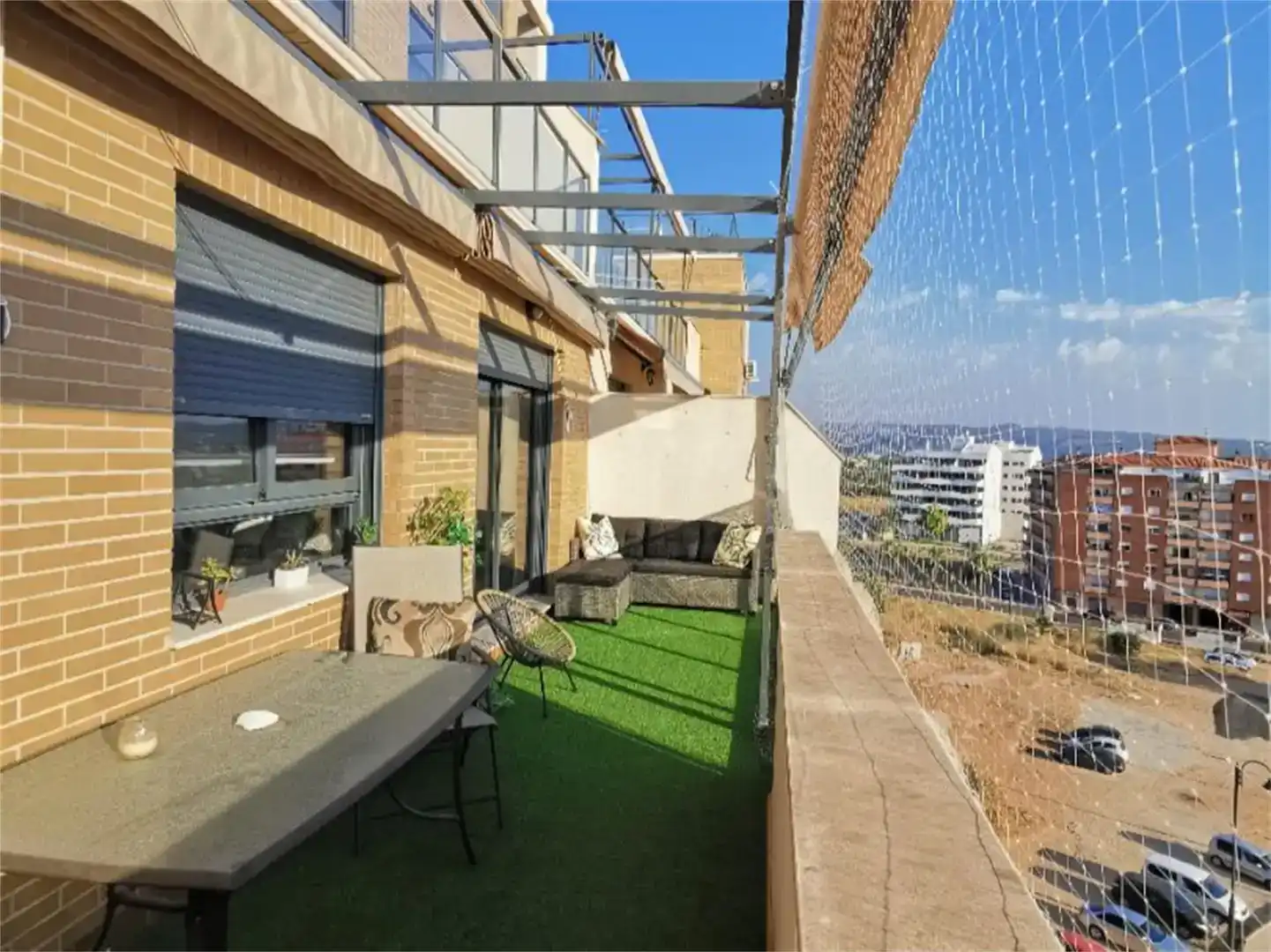 Terrasse von Dachboden zum Verkauf in Alzira mit Klimaanlage