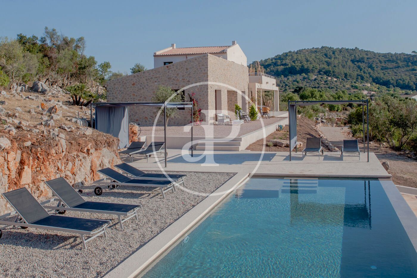 Piscina de Casa o xalet en venda en  Palma de Mallorca amb Aire condicionat, Calefacció i Jardí privat