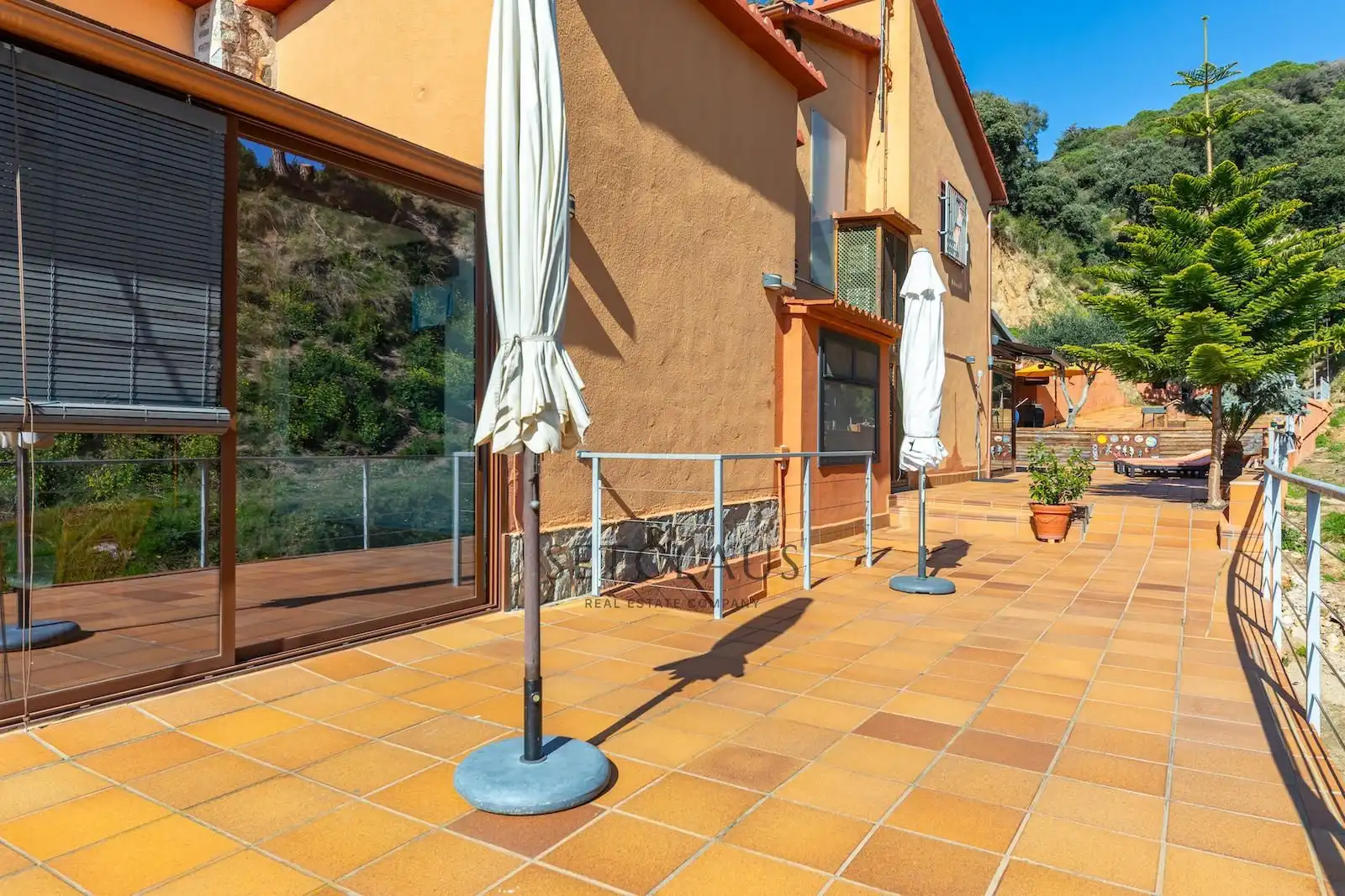 Terraza de Casa o chalet en venta en Teià con Aire acondicionado, Calefacción y Jardín privado