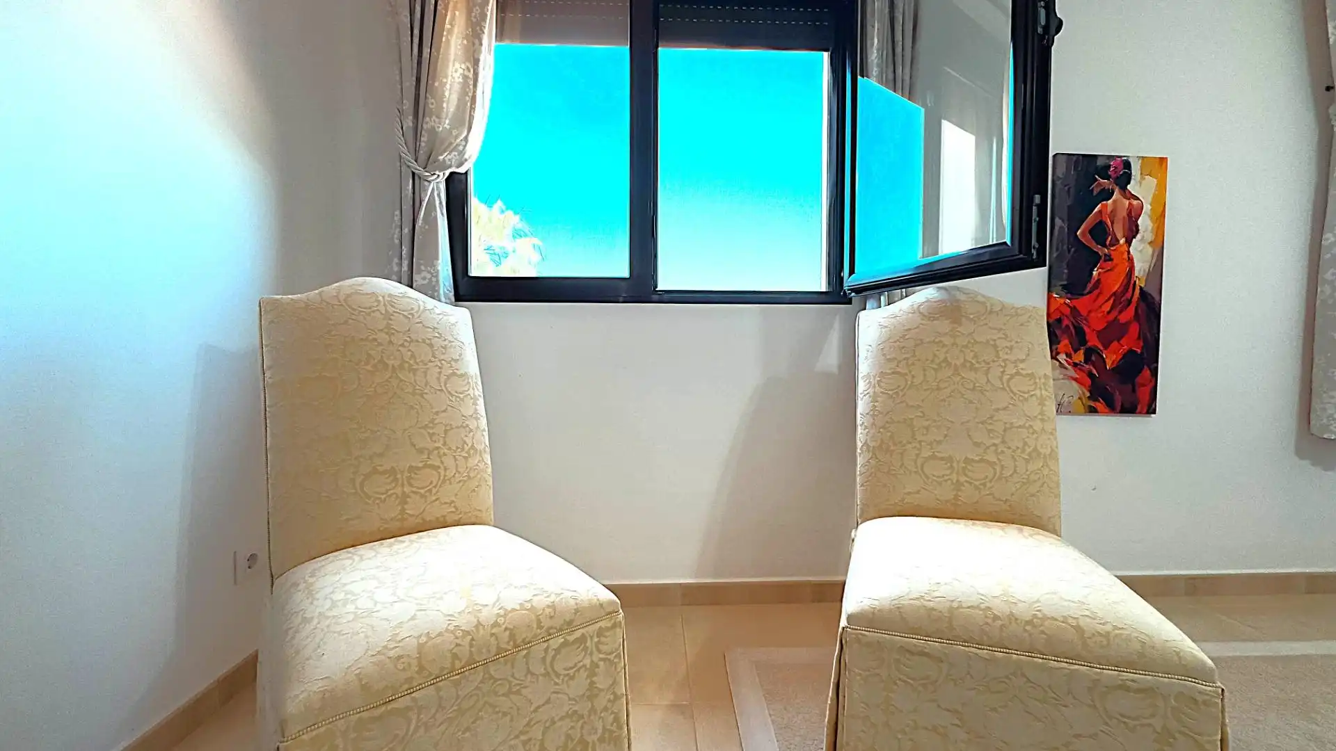 Living room of Houses for sale in Jávea / Xàbia  with Air Conditioner, Heating and Private garden