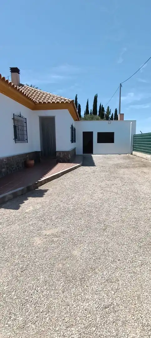 Vista exterior de Casa o chalet de alquiler en Lorca con Calefacción, Jardín privado y Piscina