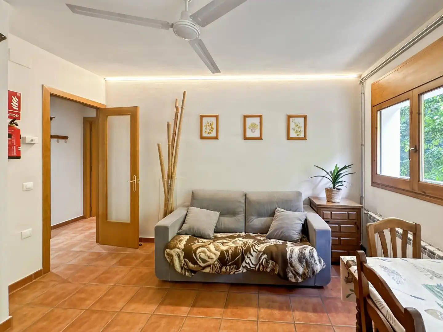 Sala de estar de Piso de alquiler en Guardiola de Berguedà