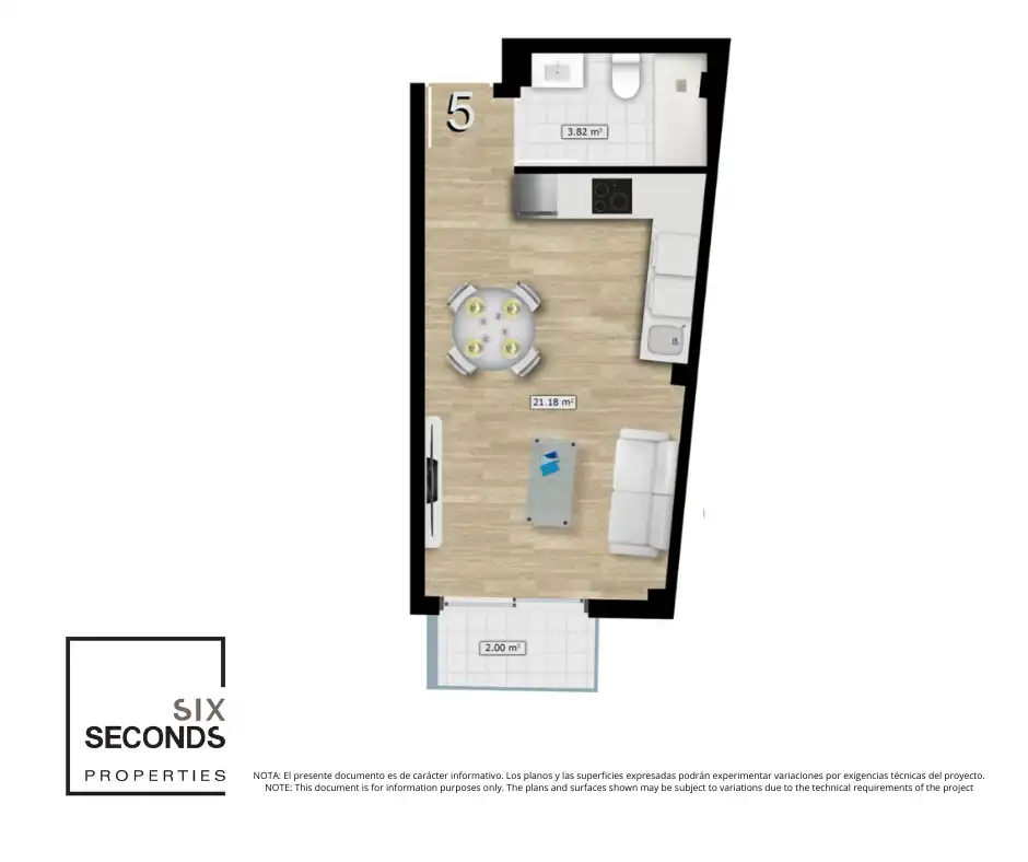 Studio avec piscine à vendre à Centro, imagen 2