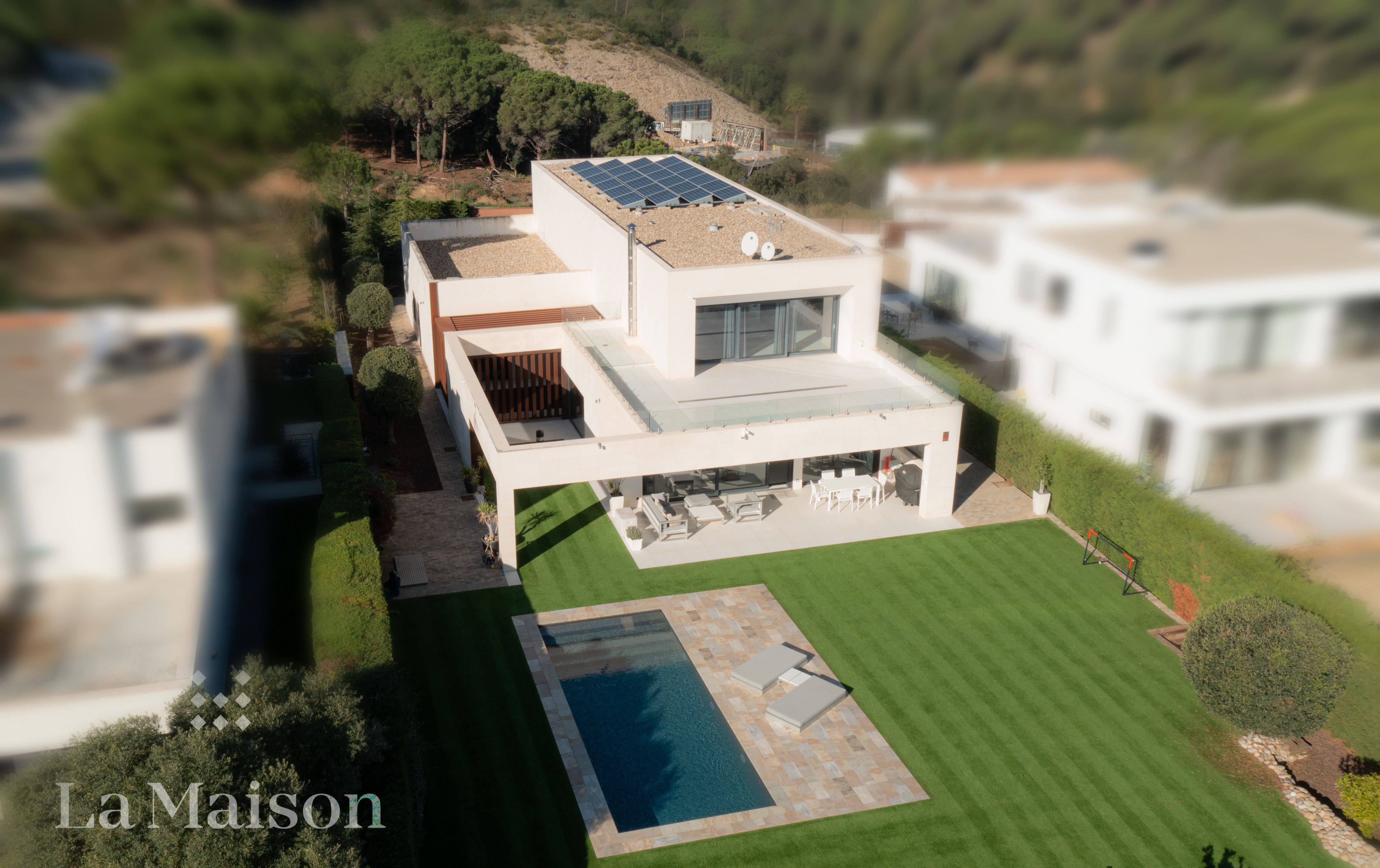 Garden of House or chalet for sale in Sant Andreu de Llavaneres  with Air Conditioner, Heating and Private garden