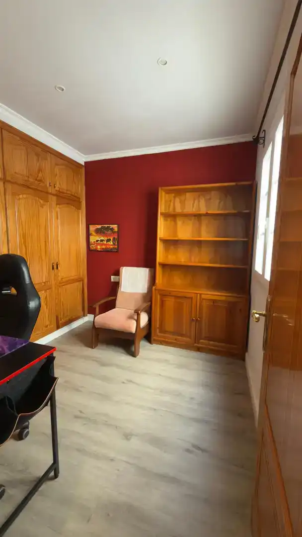 Sala d'estar de Casa adosada en venda en Es Castell amb Aire condicionat, Traster i Moblat
