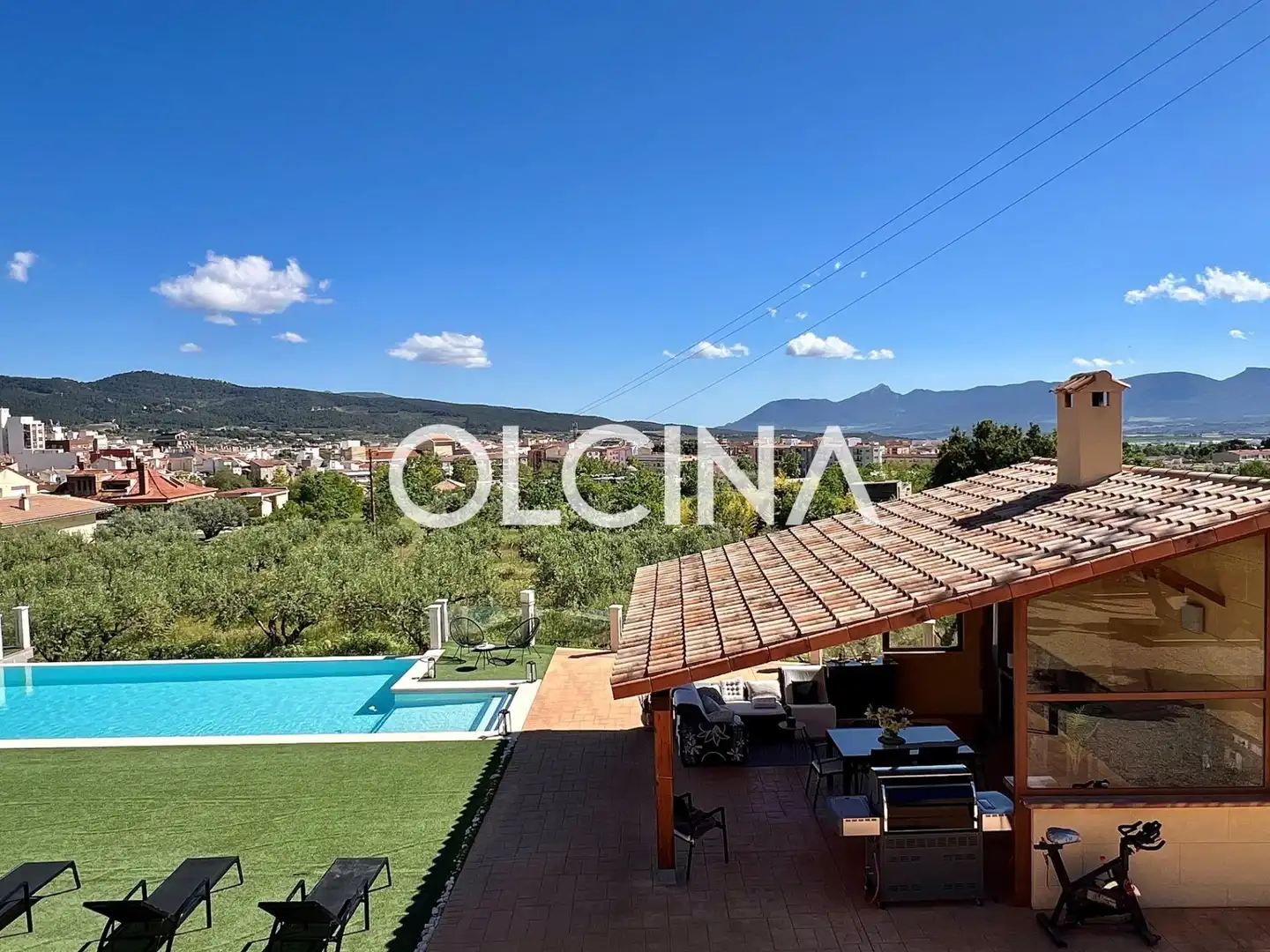 Terrasse von Haus oder Chalet zum Verkauf in Ibi mit Klimaanlage, Heizung und Privatgarten