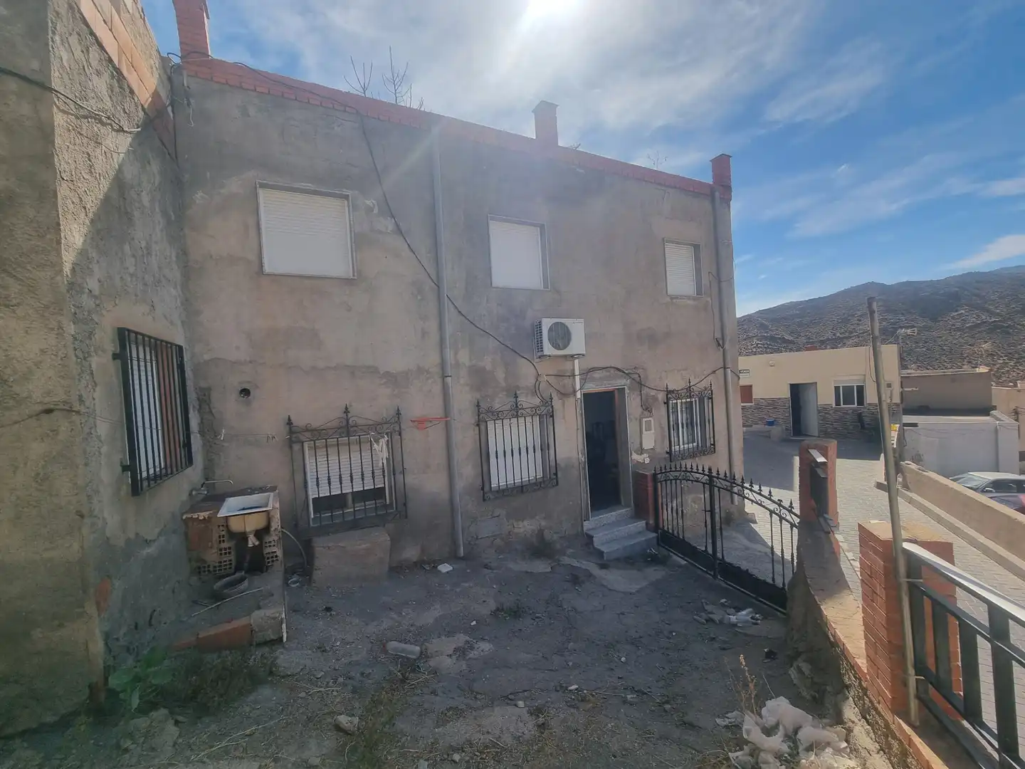 Exterior view of Houses for sale in Tabernas  with Air Conditioner, Heating and Furnished